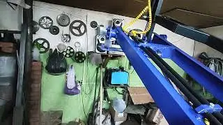 самодельный мини погрузчик на гидроходу