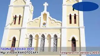 01.01.2022: Fiarahabana "TRATRY NY TAONA" nataon'i Mgr Vincent RAKOTOZAFY ny vahoakan'And/tra.
