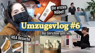 UMZUGSVLOG #6 : IKEA Besuche & neue Möbel - das Einrichten geht los!