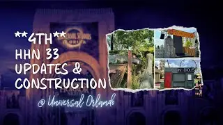 Universal Orlando Halloween Horror Nights Update Video #4 | Tropical Storm Debby | #hhn33