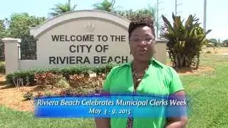The City of Riviera Beach Celebrates Municipal Clerks Week