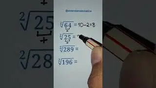 Square Root method #cuberoot #maths #education #easymathz