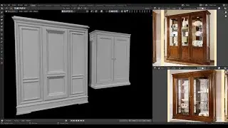 CaBinet modeling in Blender #5