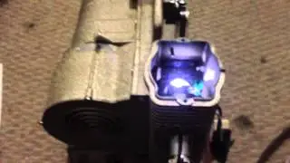 Proyector 8mm funcionando con led