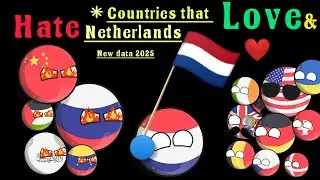 Countries that love and hate Netherlands 