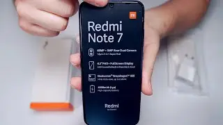 Redmi Note 7 Global Version Unboxing, First Impressions and Short Review (English)