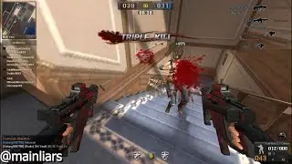 Death Match : Burning Hall - Weapon : Kriss S.V Crimson / Point Blank / mainliars