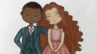 Fofurinha em aquarela digital - Maira Borges #shorts