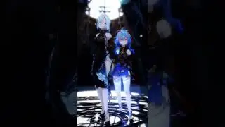 |Genshin Impact/60fps| Shenhe x Ganyu - Simple Dimple 