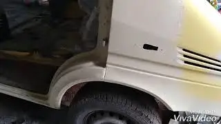 Ремонт Mercedes Sprinter  своими руками ремонт кузова/ Мерседес Спринтер