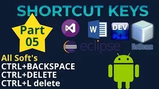 Tips and Tricks : (Backspace vs Delete Key) Delete Process in All TextDecouments