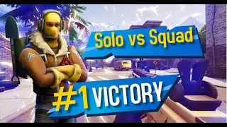First time SOLO VS SQUAD taking down 3 squad (An unexpected victory)