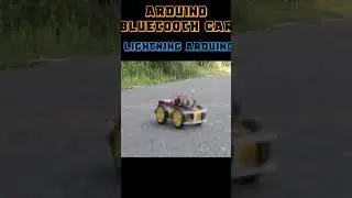 DIY ARDUINO #BLUETOOTH REMOTE CONTROL CAR || SMART ARDUINO CAR  #Shorts#lightningarduino#rccar