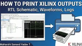 How to Print Xilinx Outputs || 