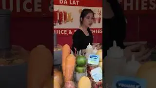 Фруктовые шейки во Вьетнаме 