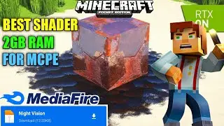 RTX For 2GB Ram No Lag For Minecraft PE | Best Shaders For ANDROID | LOW END DEVICES SUPPORTED