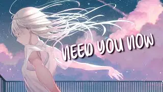 ♪Nightcore ⇾ Need You Now ღ Lyrics