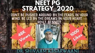 Strategy NEET PG 2021 (Detailed)