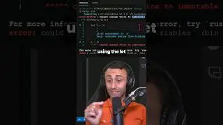 Declaring variables in Rust 