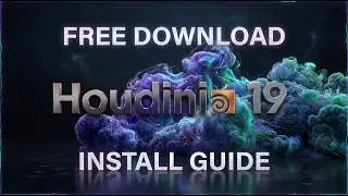 Free Download & Installation of SideFX Houdini FX 2026 Full Version🎯