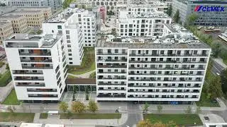 CEMEX beton Vertua® - inwestycja Pozytywny Mokotów Yareal