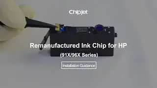 Remanufactured Ink Chip for HP 91X/96X Series