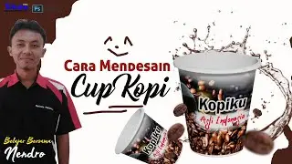 Cara Membuat Desain Cup Kopi
