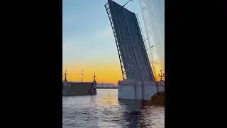 Разводные Мосты Санкт-Петербурга ~Биржевой Мост💦⛵💦 |