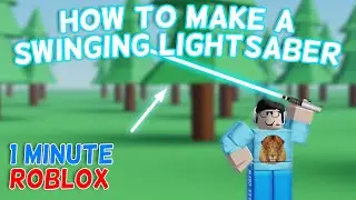 Lightsaber in Roblox Studio | 1 Minute Roblox
