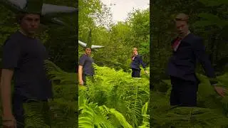 Forest nymphs does exist! 🌳 @mettesonmusic #forest #mythology #dance #norwegian