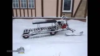 Русские самодельные снегоходы своими руками 2015 hd720