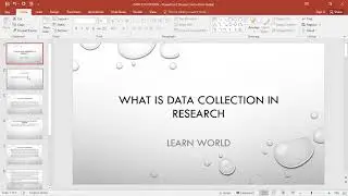 DATA COLLECTION