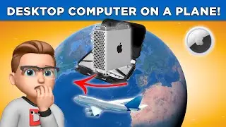 ✈️ 🌍 How I flew with my Desktop Computer overseas to the USA I MacPro PC + AirTag experience