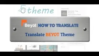Translate BEYOT theme using LOCO Translate Plugin