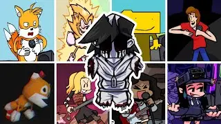 FNF Monochrome But Everyone Sings It (Vs Hypno's Lullaby)