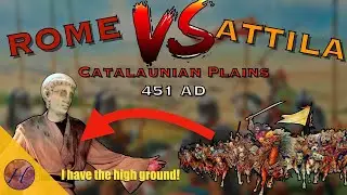 The BATTLE of the Catalaunian Plains: ROME'S Last Stand