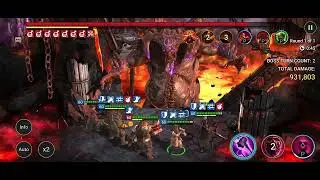 Raid Shadow Legends Skullcrusher A2 Clanboss cooldown bug