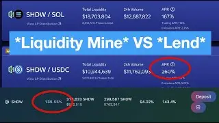 GenesysGo IDO - Earn More $SHDW Tokens *Don't Liquidity Mine* and Lend $SDHW Instead | Vog 57