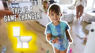 A Day in the Life Potty Training a 2 Year Old