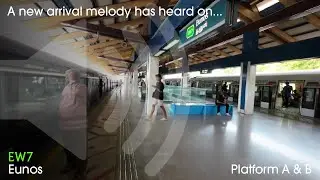 A new arrival melody has heard on EW7 Eunos (Platform A & B)