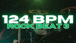 124 BPM - Rock Drum Beat - Loop 3