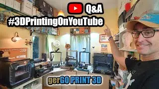 #3DPrintingOnYoutube Q&A ▶ My nostalgic answers and tips for beginner 3D Printing enthusiasts