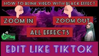 Best & professional editing blink video with black effect, full tutorial #editingtutorial