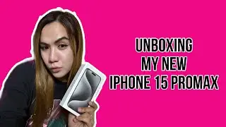 UNBOXING MY NEW IPHONE 15 PROMAX 512GB