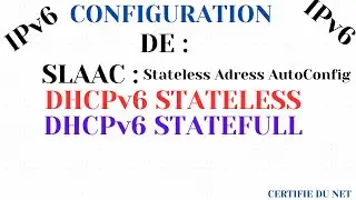 56[TUTO] CONFIGURATION DE SLAAC,DHCPv6 SANS ETAT, DHCPv6 AVEC ETAT SUR PACKET TRACERT (2023)