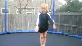 Gabriella's Back Handspring!