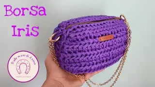Mini Borsa Iris Realizzata con la Fettuccia👝| TUTORIAL