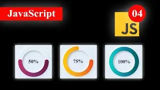 Circular Progress Bar Project | JavaScript | Tamil