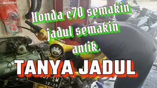 honda c70 masih tetap setia sama oli mpx1// gacooorrrrrr