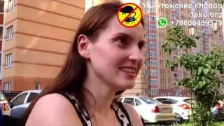 Песня про клопа и блоху  исполняет девушка